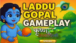 LADDU GOPAL GAMEPLAY. LITTLE KRISHNA GAME FOR ANDROID. LADDU GOPAL SPECIAL. #laddugopal #krishna  screenshot 4