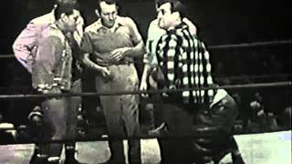 MCDONALD & BERRY vs SNYDER & BLASSIE 1/5 1950s Wrestling