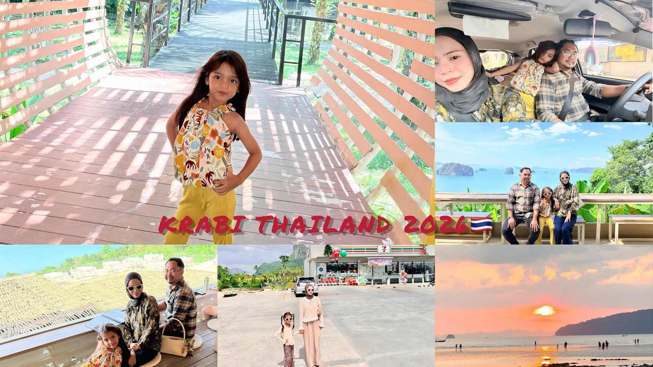 Drive Malaysia to Krabi for New Year?! 🚗✨ Family Roadtrip 2026 