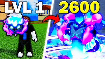 Noob To Max With GAS FRUIT In Blox Fruits