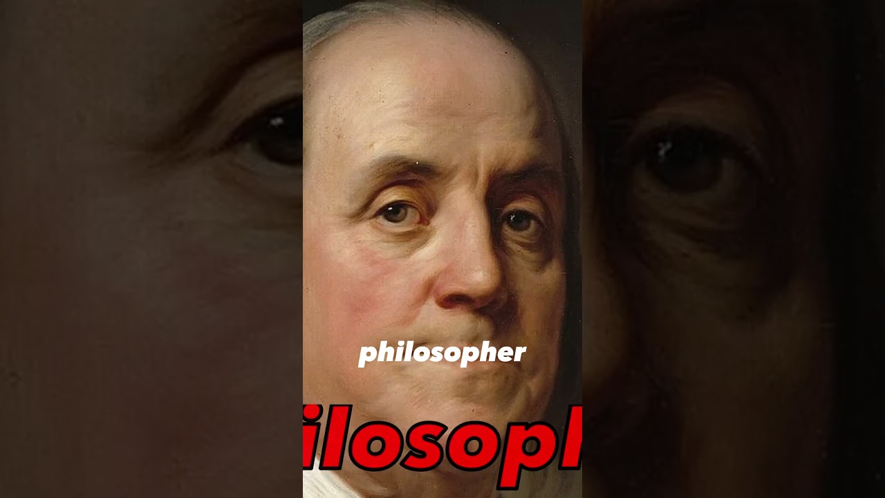 Benjamin Franklin biography #shorts