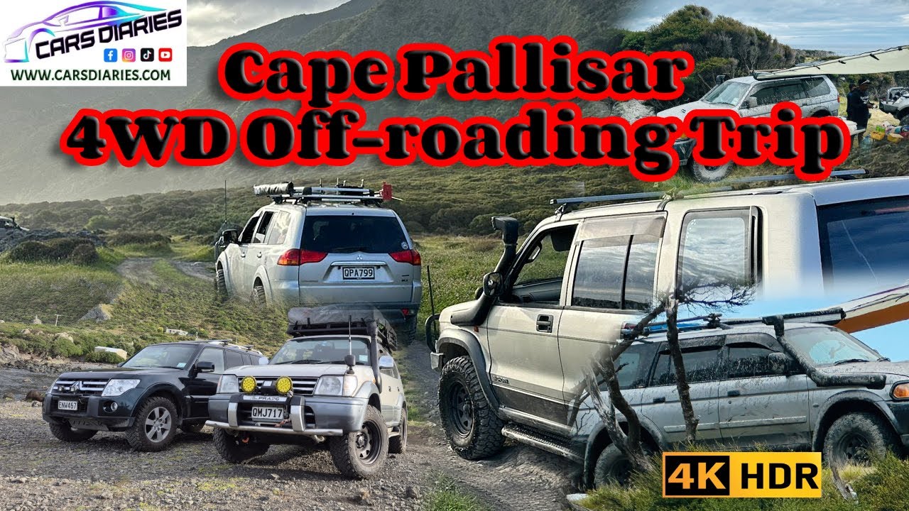 Cape Palliser 4WD Adventure | Pajero, Prado, Challengers & Bighorn on the Trails #offroad #pajero