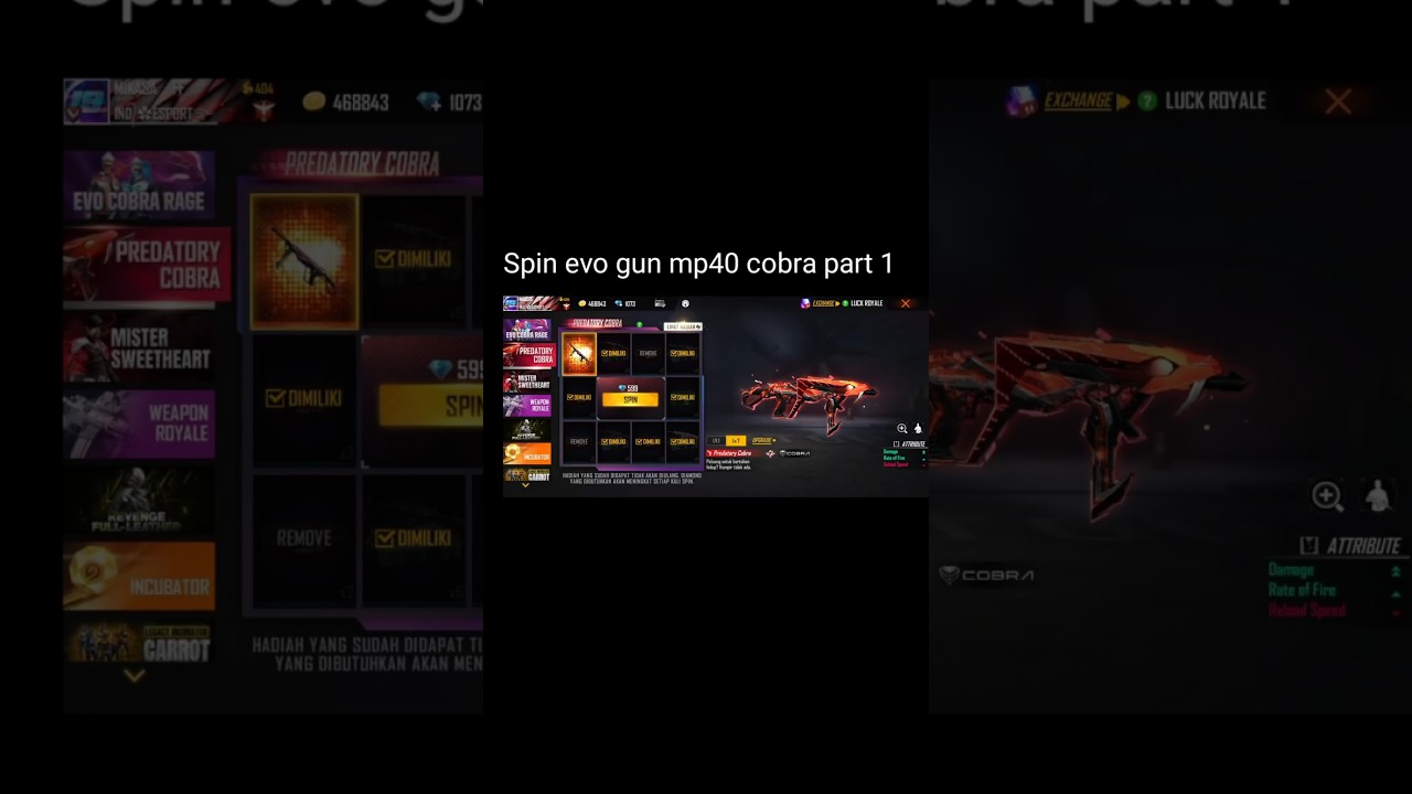 spin Evo gun mp40 cobra part 1 