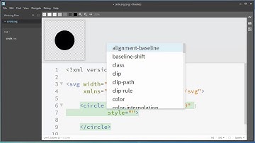 SVG - How to Draw a Circle Filled with a Custom Color