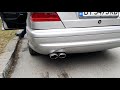 Mercedes C43 AMG 1998 Limited edition - brutal exhaust