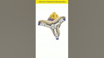 Internal Clamping Manipulator #engineering #mechanical #mechanism #cad #fusion360 #solidworks