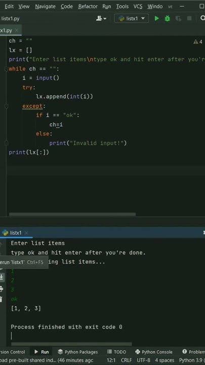 Right way to take list input in Python. Take list input like a pro😎 ...