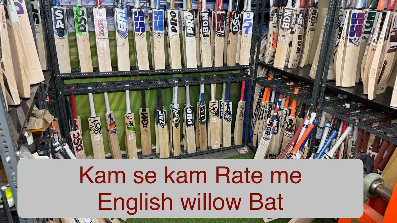 Very Low rate Branded Bats! Get Machine knock , oiling & taping Free