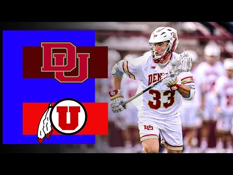 2022 MLAX: Denver University vs. University of Utah Highlights