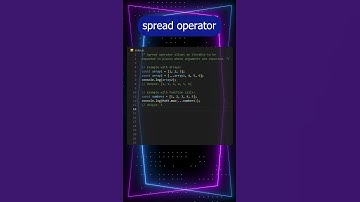 javascript spread operator