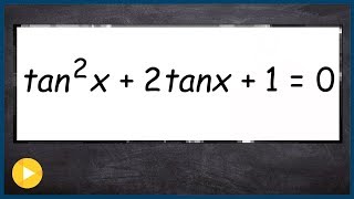 How to use factoring to solve a trigonometric equation