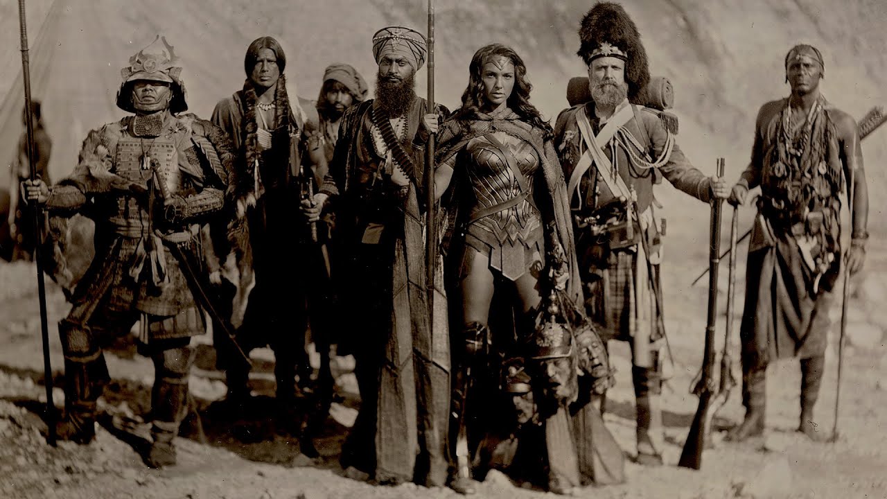 Batman v Superman | Original Wonder Woman Photo