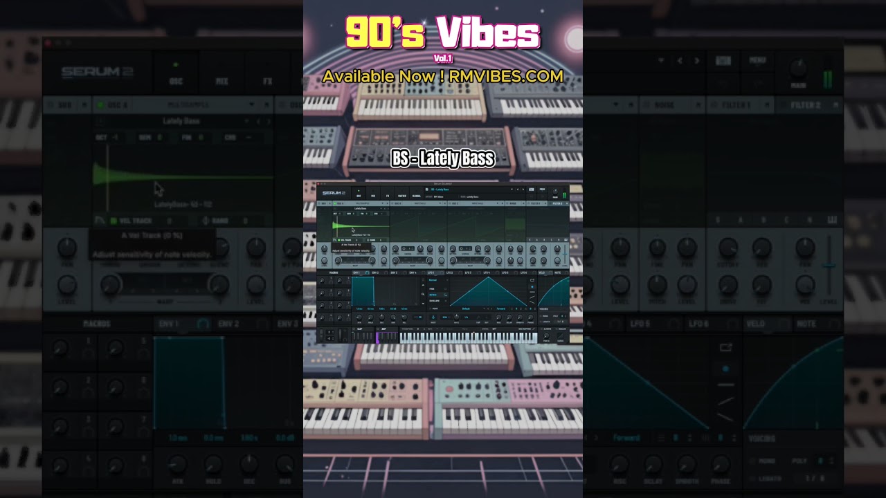 90's Vibes for Serum 2 Available now! RMVIBES.COM