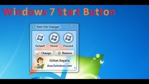 Windows 7 Start Button Change [ExplosionTV] [HD]