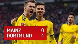 Mainz Vs Dortmund 0-4 Bundesliga Highlights