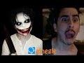 Jeff the Killer goes on Omegle!