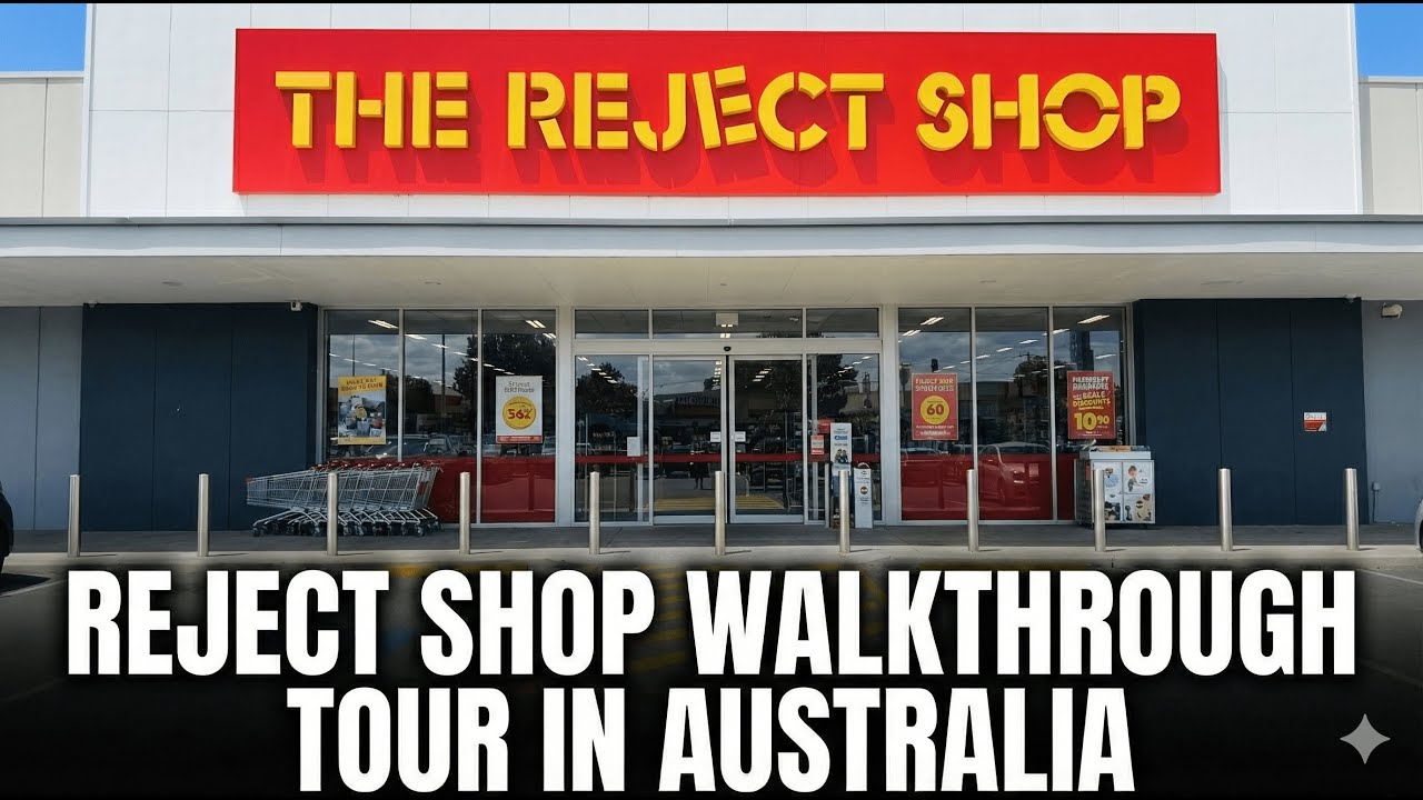 Inside Australia’s Cheapest Store 🇦🇺 | The Reject Shop Tour | Budget Shopping in Melbourne.