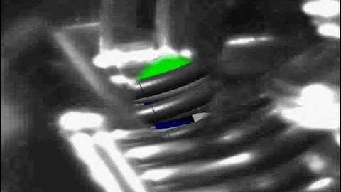 RecurDyn Simulation of Valvetrain Spring Surge - Cup Engine Time Warp