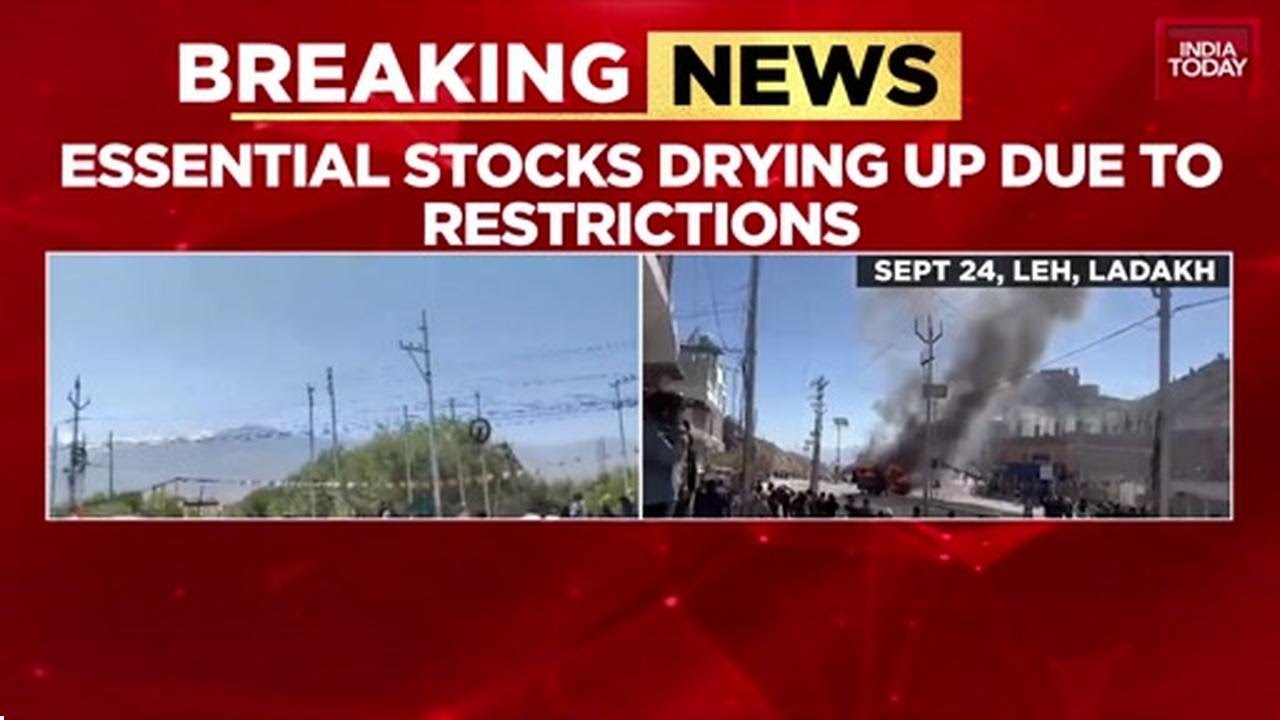 Curfew Relaxed In Leh For 3 Hours, Sparks Panic Buying Of Essentials | India Today News