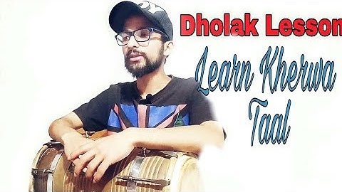 How To Play Dholak lesson 1 (Kherwa) -Recreated-Learn Dholak Online-Dholak Music Free Download