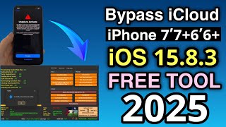 iPhone 7,7+/6s,6s+ iOS 15.8.3 FREE Bypass Activation Lock without SN Change