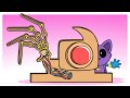 Smiling Critters CatNap meets Prototype Cardboard voicelines (Poppy Playtime Chapter 3 animation)