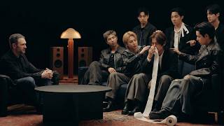 V Taehyungs Viral Runny Nose Tissue Moment In Bts Rolling Stone Interview Jungkook Sleeping?