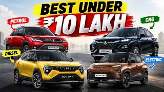 BEST cars for each powertrain UNDER ₹10,00,000/-
