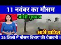 08 नवंबर का मौसम अपडेट: लखनऊ में तेज गर्मी और तापमान 🌡️