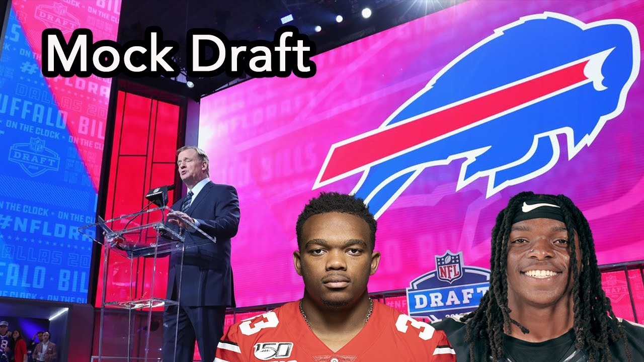 A Realistic Mock Draft For The Buffalo Bills Youtube 