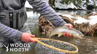 FROZEN SOLID | Winter Fly Fishing in Vermont