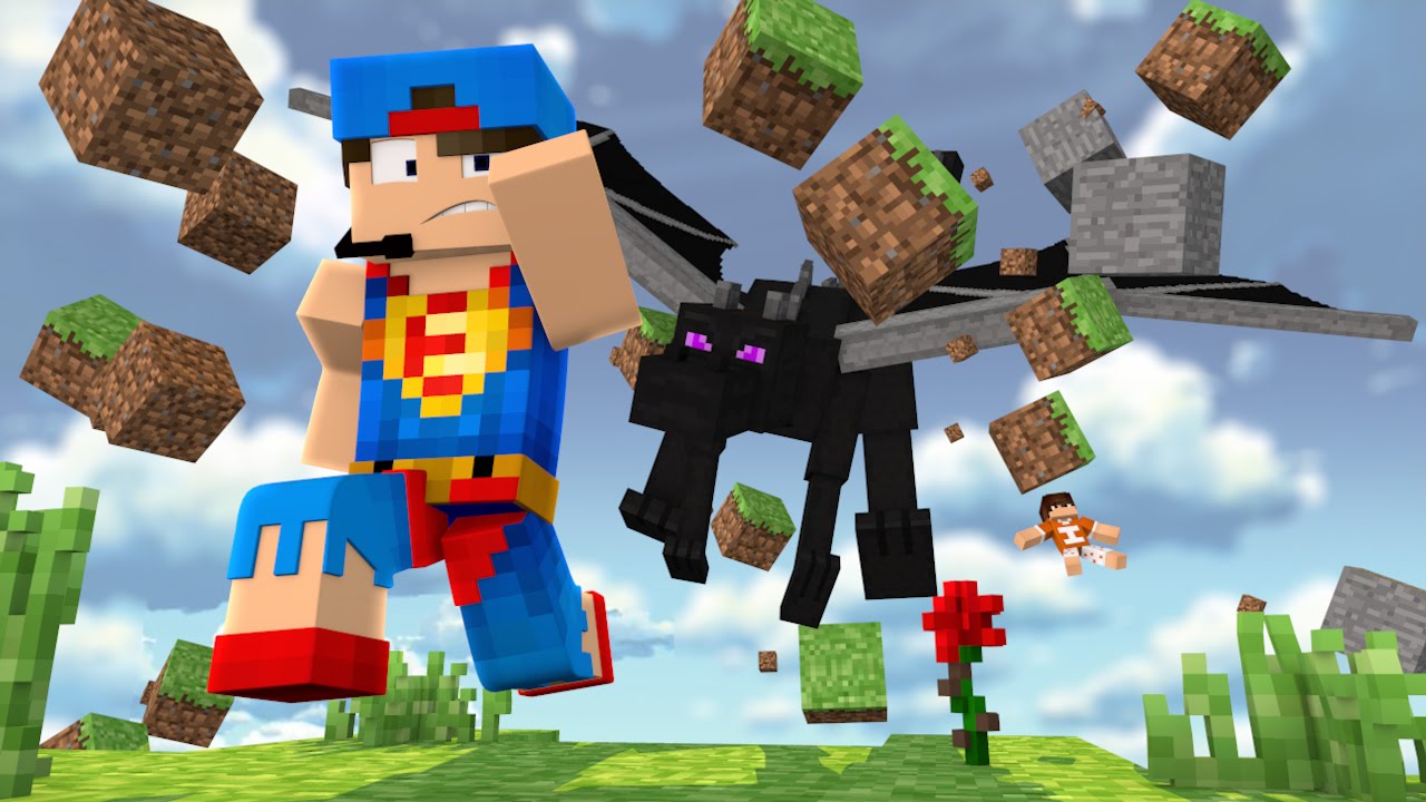 igol s Minecraft - DRAGÃO DESTRUIDOR! (Sky Wars Lucky #2)