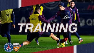 ⚽️ L’entraînement veille de Paris Saint-Germain - FC Lorient 🔴🔵