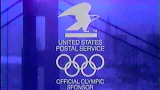 1991 United States Postal Service 1992 Olympics Tv Commercial ... We Deliver For You