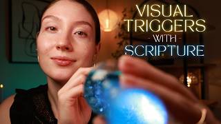 Christian ASMR for Sleep 🌙 😴 Mesmerizing Visual Triggers + Layered Sounds and Whispered Scripture screenshot 3