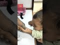 How To Collect A Little Baby Boy Blood Sample For A Test #shorts #sick #doctor #injection #india