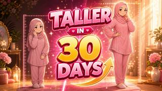 7 Ways To Grow Height Naturally | Sunnah & Science Every Muslim Woman Should Know