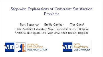 ECAI 2020 - Step-wise Explanations of Constraint Satisfaction Problems