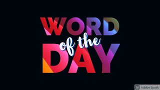 Word of the day #23
