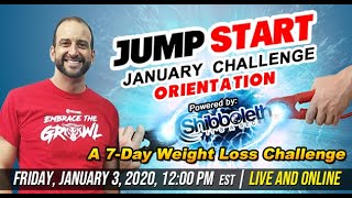 JUMP START January Challenge Orientation: Week 1    1.3.2020