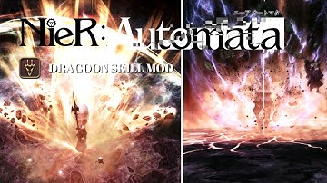 FFXIV X NIER - [DRG] Nier Automata Dragoon Ability VFX MOD