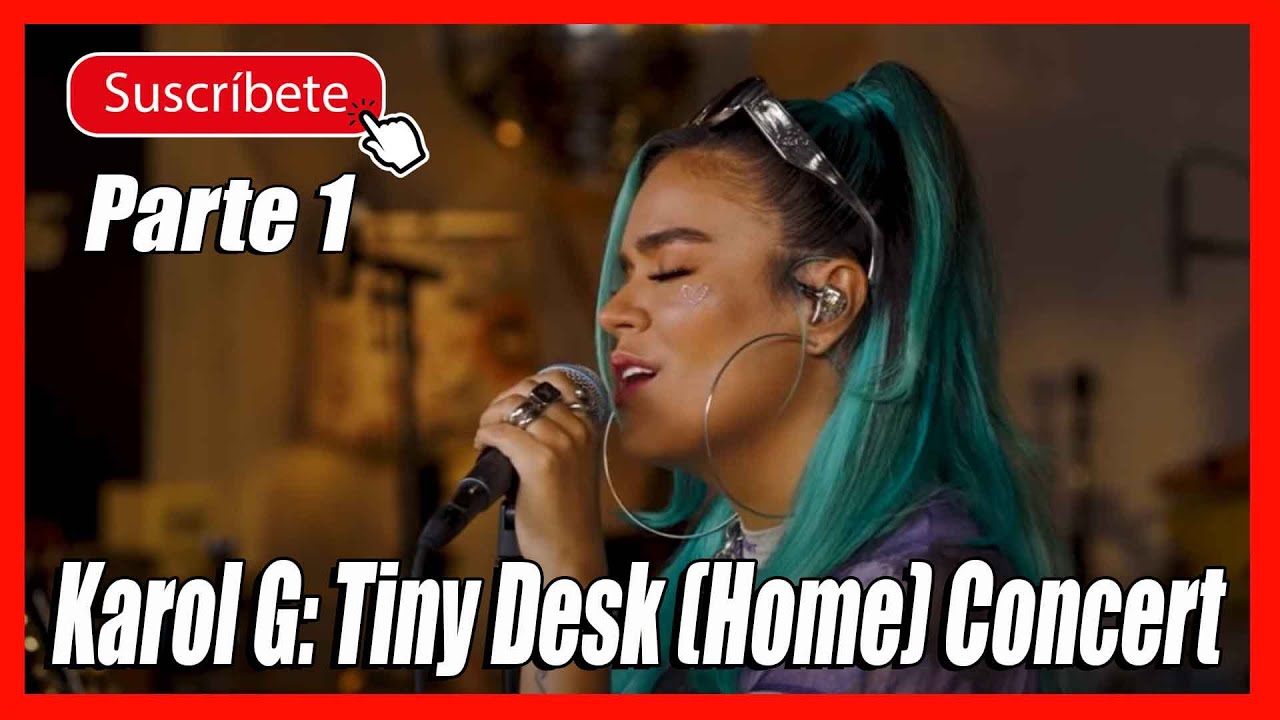 Karol G Tiny Desk (Home) (MILLER reacción) + quien dijo que no hay