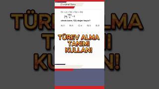 Fonksiyonel Denklemlerde Türev Tanımı | Z'orijinal Soru