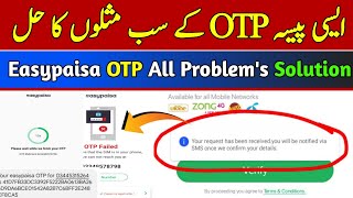 Easypaisa OTP All Problem