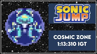 Sonic Jump (2005) | Cosmic Zone | 1m 13s 310ms IGT [WR]