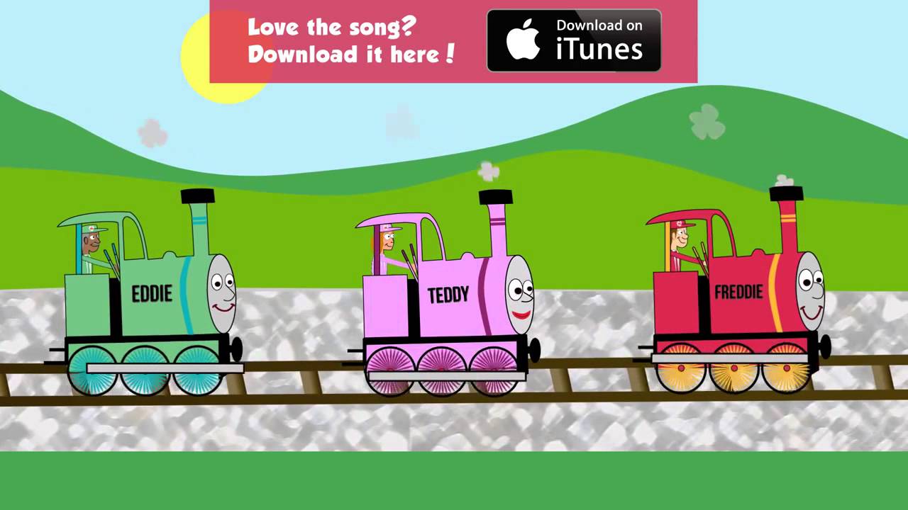 Down At The Station Train song for toddlers Toddler Fun Learning