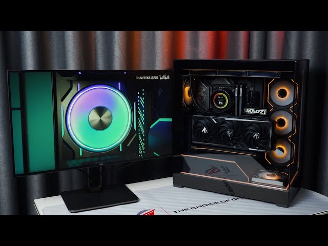 Phanteks NV5 +  Intel i7 14700K + IGAME RTX 4070TI Vulcan OC