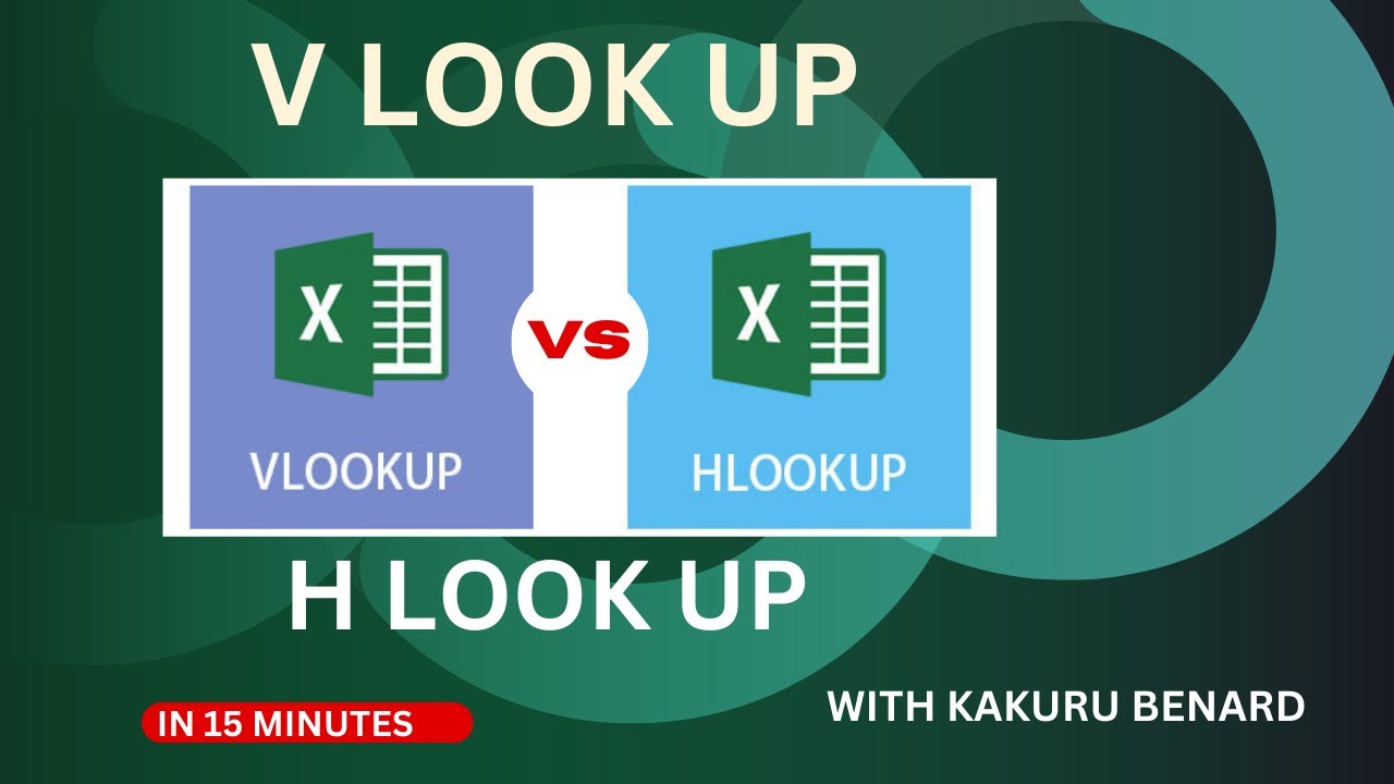 Spreadsheets Excel Lesson 6: Simple Steps on how to Use VLOOKUP & HLOOKUP Formulas in Excel