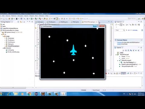 JAVA ejemplo movimientos básicos Java2d - Descargar Código