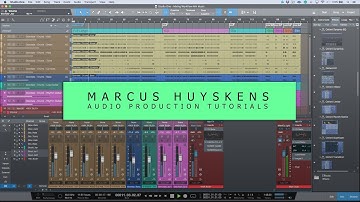 Workflow Tip - Setting Up a Mix In PreSonus Studio One